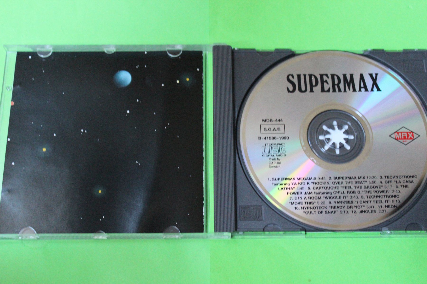 CDs: SUPERMAX (A MAX MIX Production) CD mit Eurodisco – Gebraucht aus Tübach von JamesStone 3