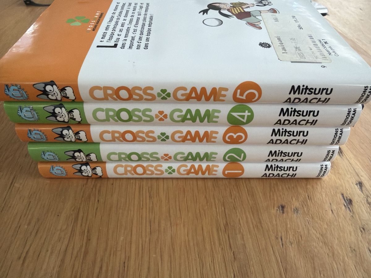 Fumetti: Manga Cross Game de 1 à 5 complet  – Usato da Echallens venduto da leo_dk2d 1