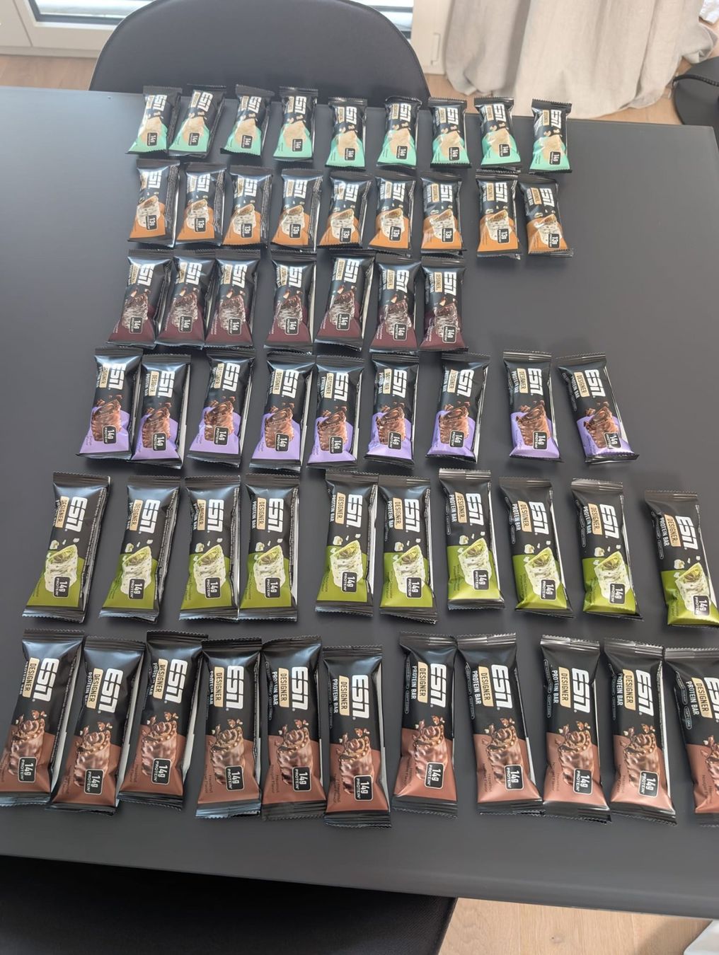 Esn Lebensmittel & Spezialitäten: 55 Stück ESN Protein Bars – Neu und originalverpackt aus Neuendorf von divina20