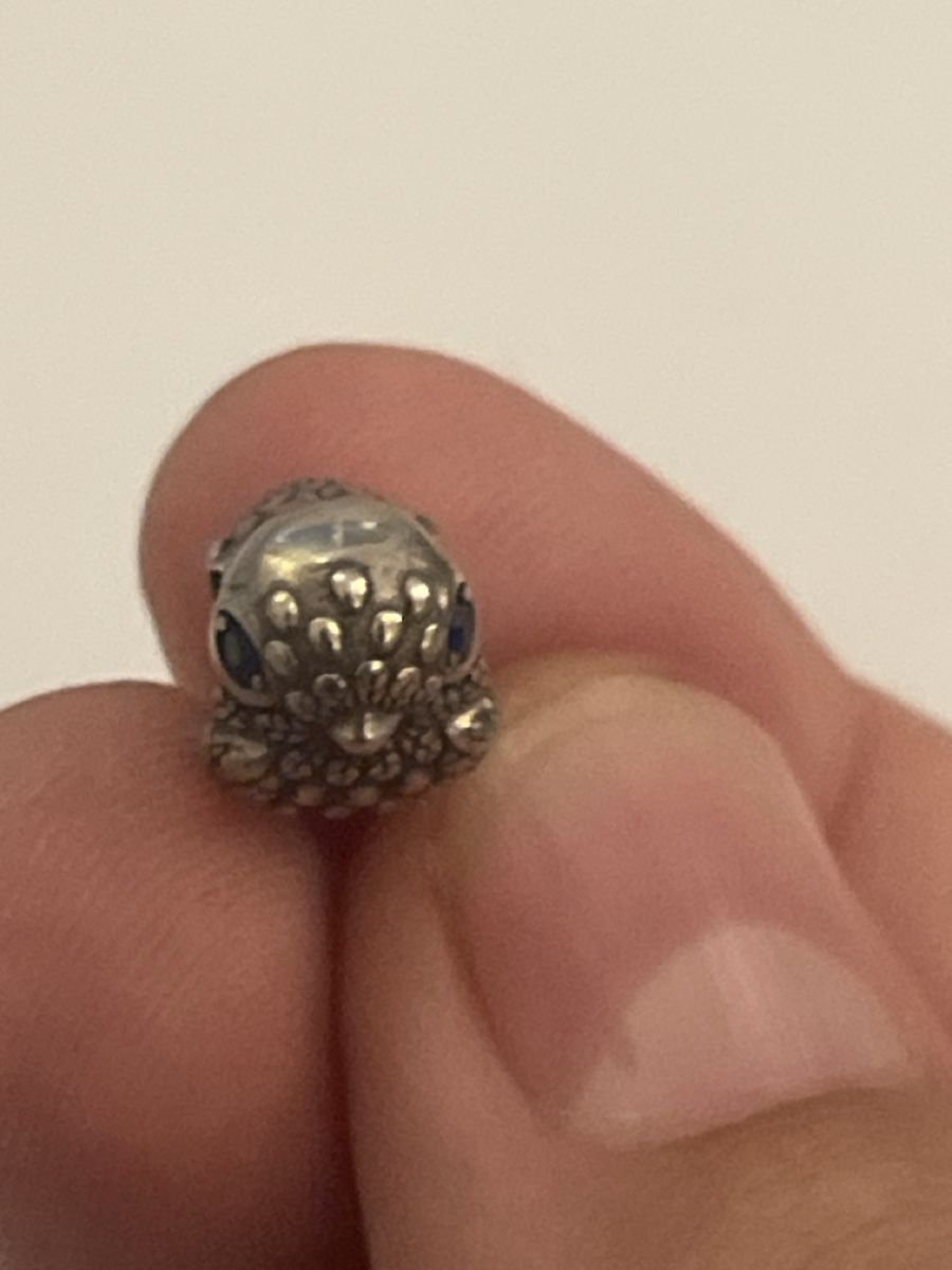 Pandora Ciondoli: Pandora Charm Eule/vogel 925 Silber mit blauen Steinen! – Usato da Luzern venduto da Wusjx 3