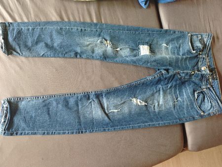 Philipp Plein Herren Jeans Grösse 34 Used Look