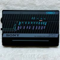 Sony Walkman CTP-1 FM Stereo / AM Tuner Pack Cassette