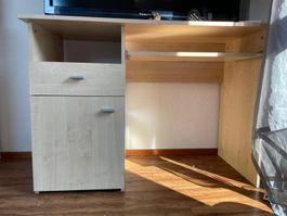 Gebrauchter Holz-Schreibtisch, Top Zustand! 110x76x48cm