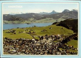 EINSIEDELN Flugaufnahme