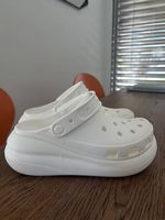 Plateau Crocs Comfort Weiss Grösse 38