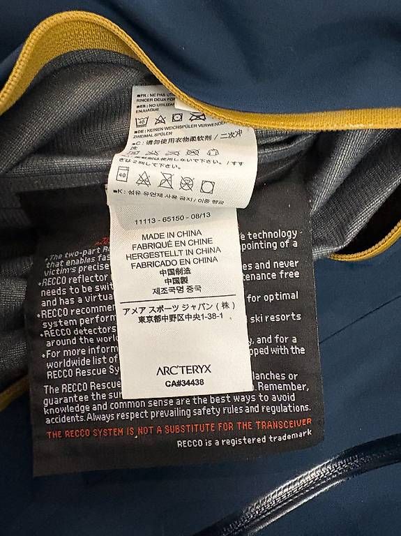 Arcteryx Giacche: Arcteryx Sabre Jacket (M), Size XL – Usato da Möhlin venduto da Aries80 3