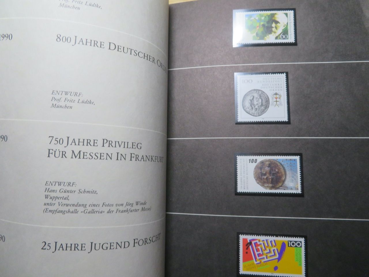 Tutti i francobolli: Deutsche Bundespost Wertzeichen Ausgabe 1990 ** – Nuovo (secondo la descrizione) da Spreitenbach venduto da heitersberg54 1