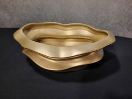 Extravagante Schüssel, Schale oval und geschwungen