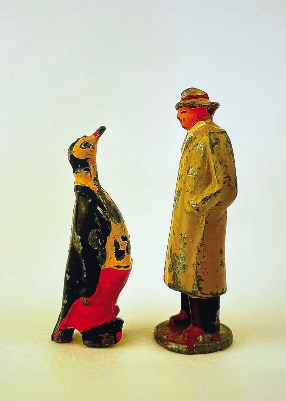 Foto & Immagini: Poster print - penguin & man – Nuovo (secondo la descrizione) da Genthod venduto da lightyear63