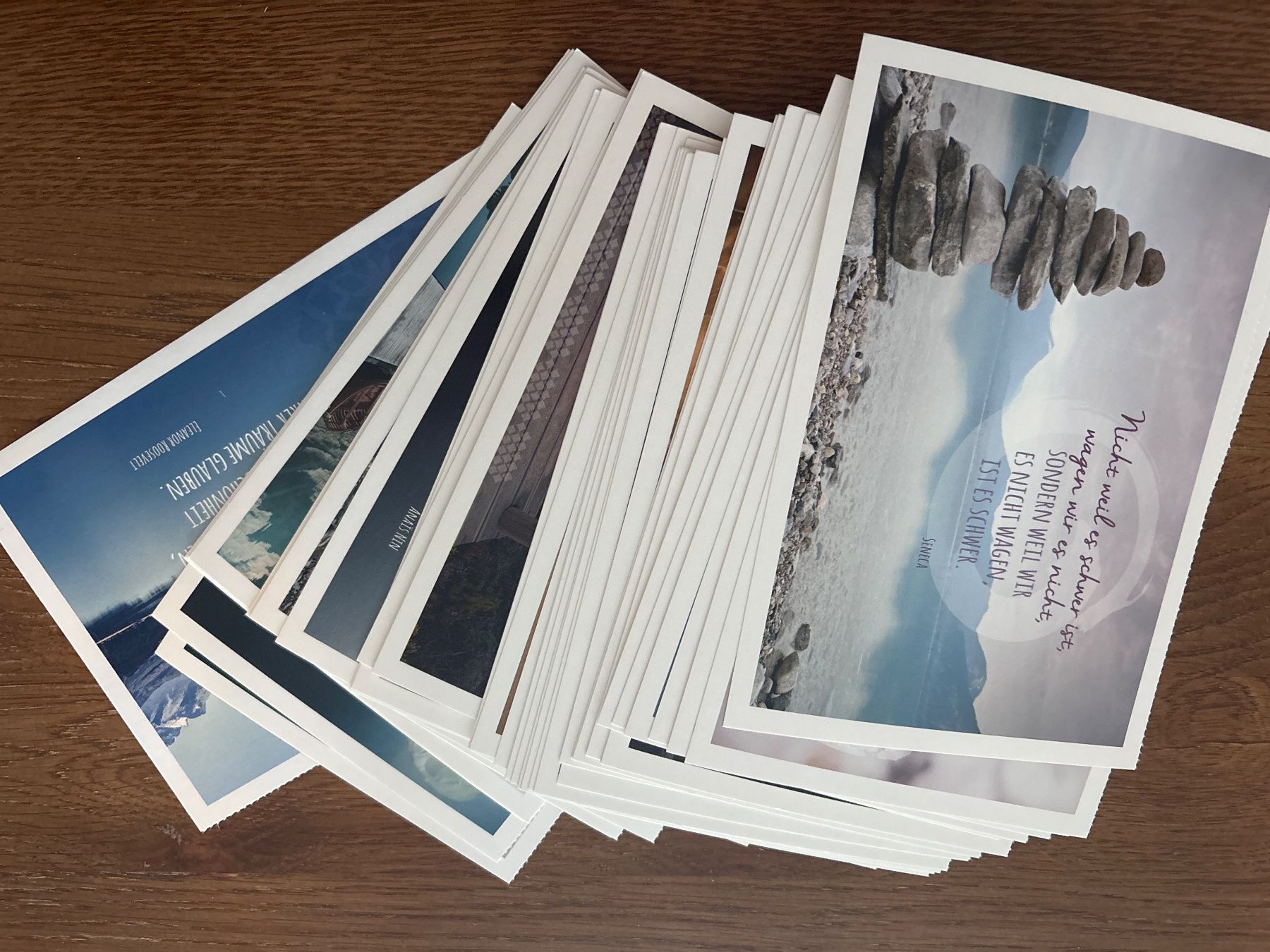 Cartoline: Inspirierende Postkarten-Bündel – Nuovo (secondo la descrizione) da Volketswil venduto da Kimberliy 1