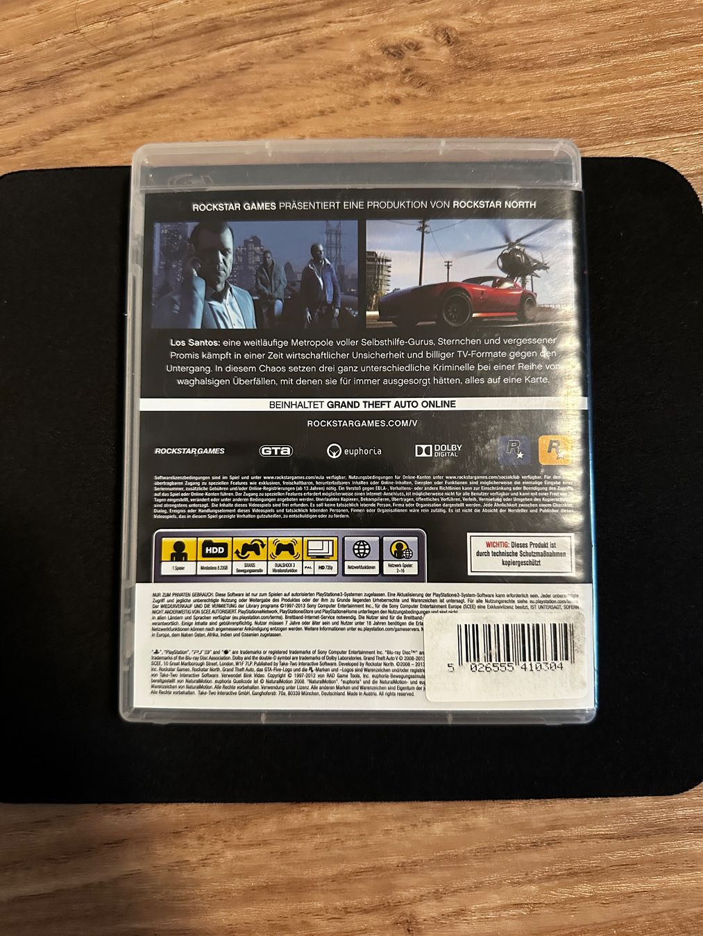 Jeux: GTA 5 - PS3 Spiel komplett – D'occasion à Sulz AG par DealWerk 1