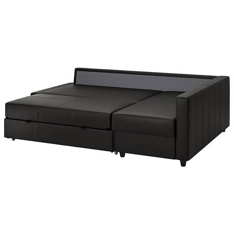 Divani: Schwarzes Kunstleder Sofa  – Usato da Watt venduto da Lionking9 1