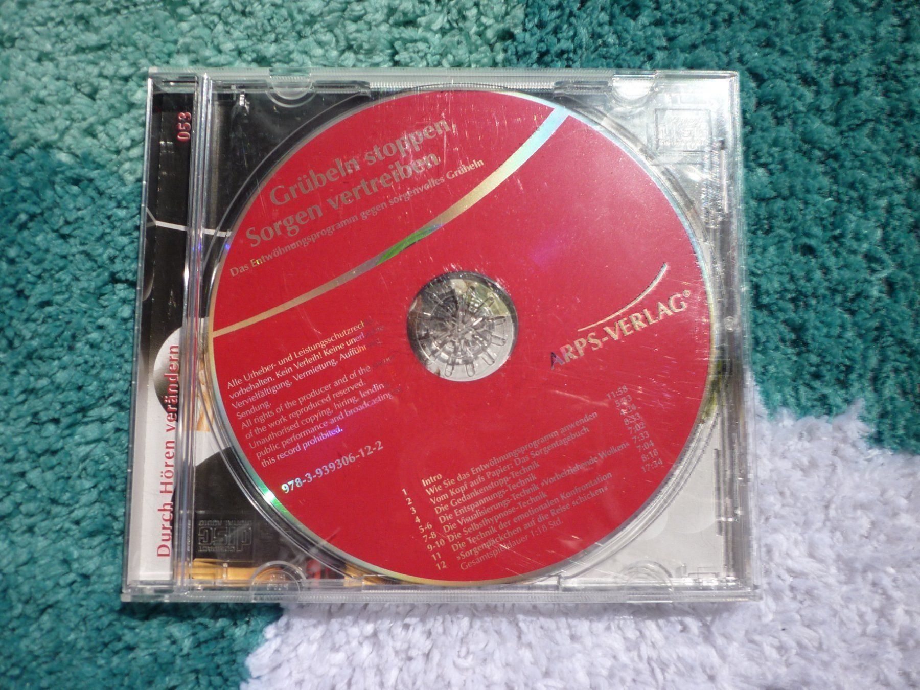 CDs: CD- GRÜBELN Stoppen, Sorgen vertreiben – Gebraucht aus Niedergösgen von Happy-7 1