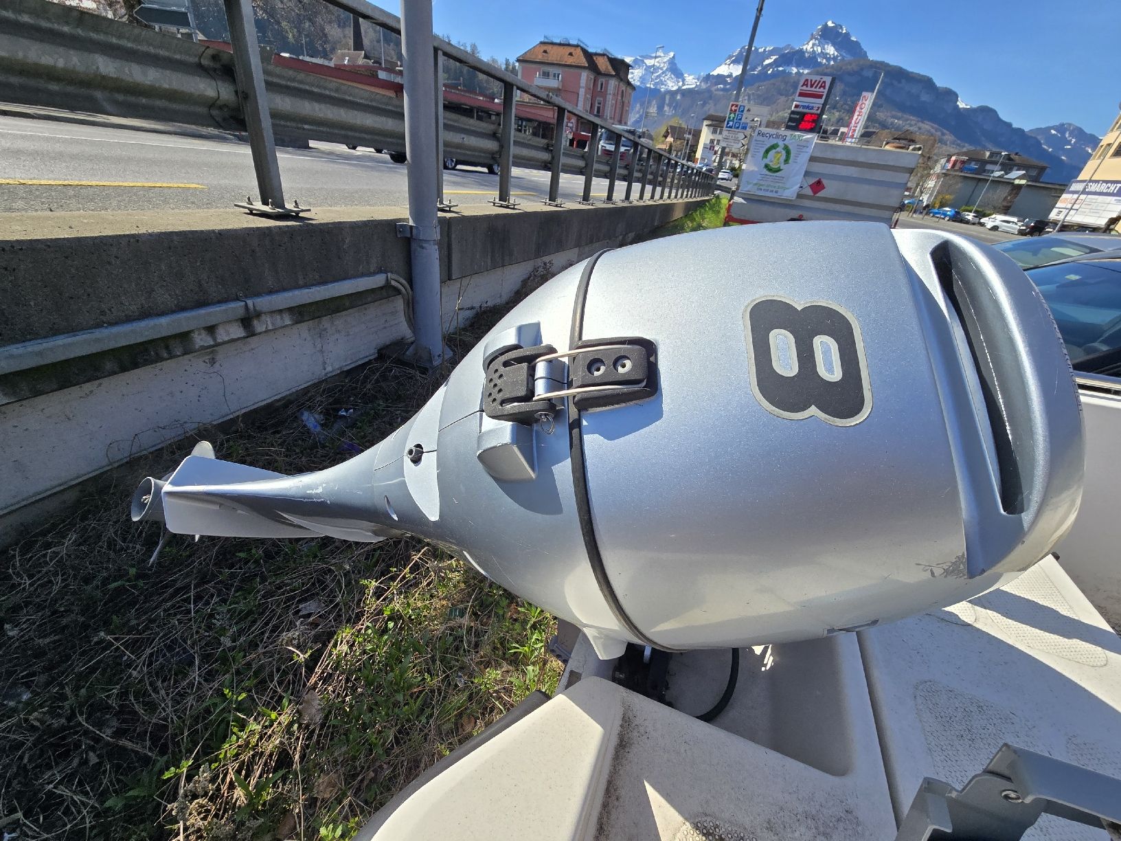 Honda Barche: Motorboot inkl. Trailer mit 8PS – Usato da Steinen venduto da Stud2 1