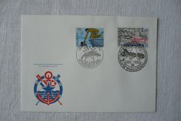 1985 100 Jahre Rettung Lac Leman Combi CH + F