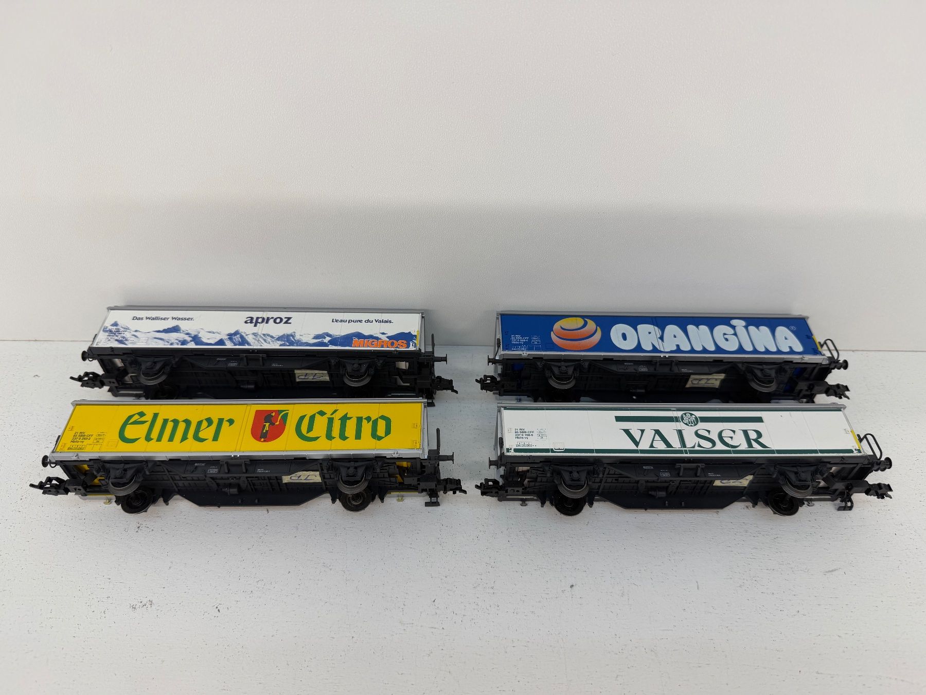 Märklin Modellini di ferrovie: 4784 Märklin Güterwagen-set der SBB – Usato da Büsserach venduto da ModellbahnDepot 3