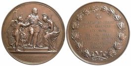 Medaille 1871 Rom Hauptstadt Italiens