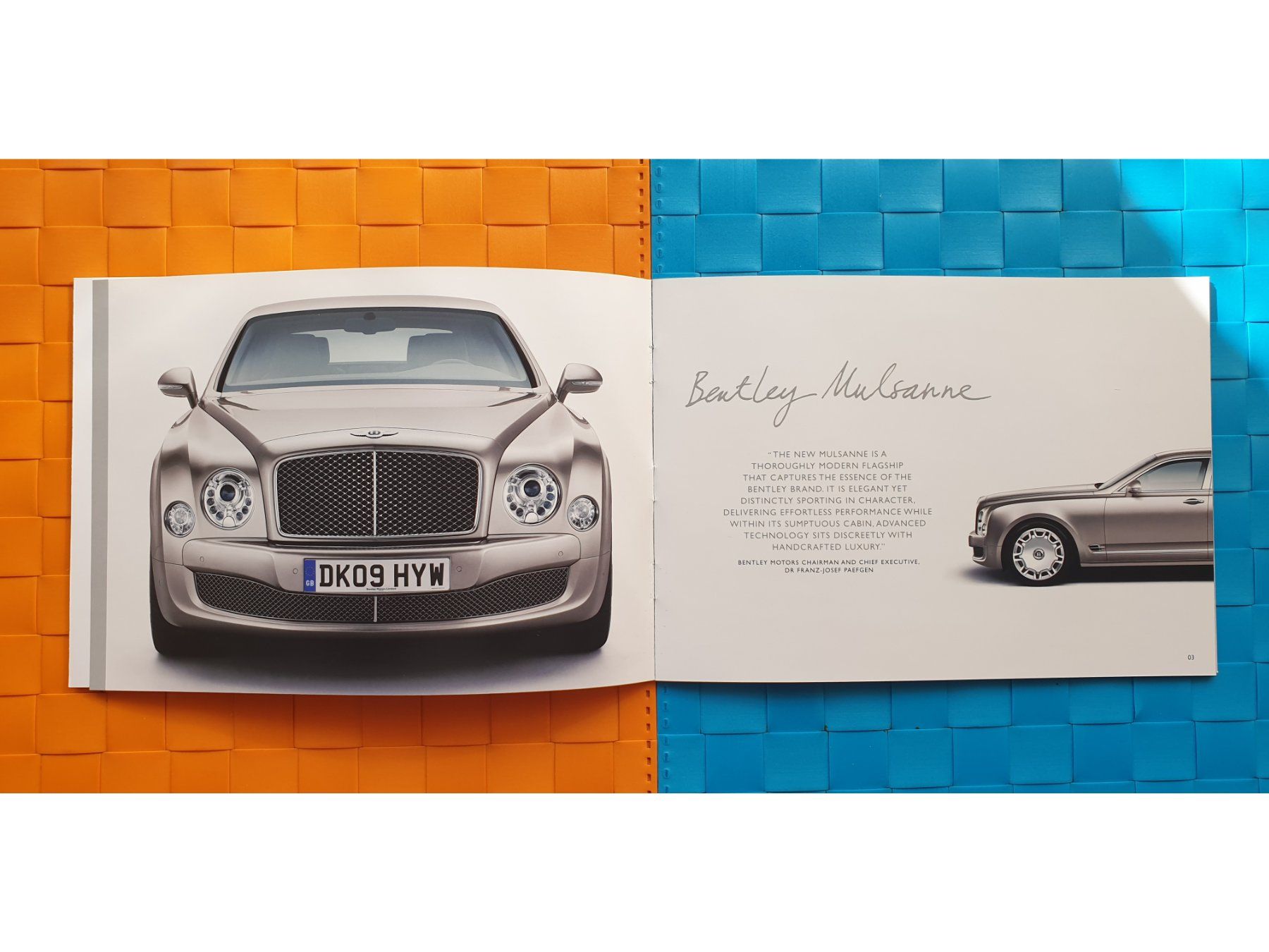 Riviste & Magazine: BENTLEY MULSANNE - Prospekt / Pressemappe / CD – Nuovo (secondo la descrizione) da Viganello venduto da CARLiteratur 1