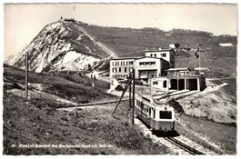 Rochers de Naye - Hotel, Train/Zug + Télèski/Skilift