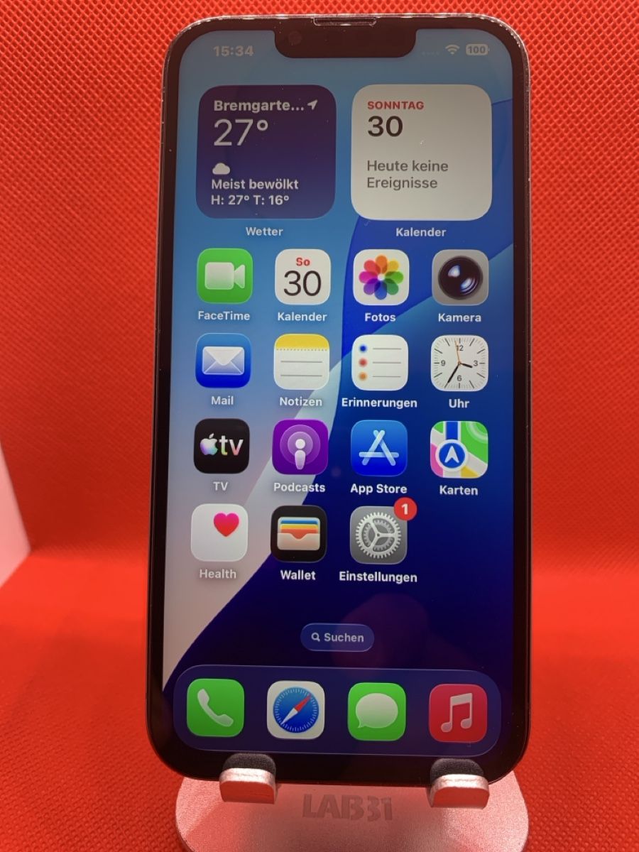 Apple Telefoni cellulari / Smartphones: iPhone 13 Pro SKY Blue 128 GB – Usato da Bremgarten AG venduto da TechfiX