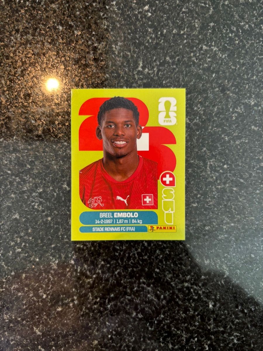 Panini Carte collezionabili: Panini Breel Embolo SUI 17 – Nuovo (secondo la descrizione) da Wettingen venduto da MmeMaBa