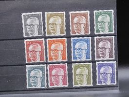 Berlin 1970 Bundespresident Heinemann **