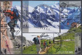 1455-1458 150 Jahre SAC, Einzelmarken FD-Vollstempel 7.3.13