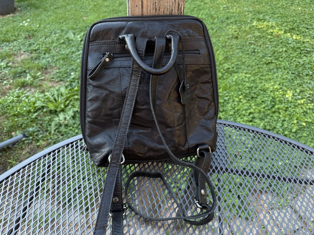 Rucksäcke: Lederrucksack schwarz Spikes&Sparrow – Gebraucht aus Wynigen von KaZu79 2