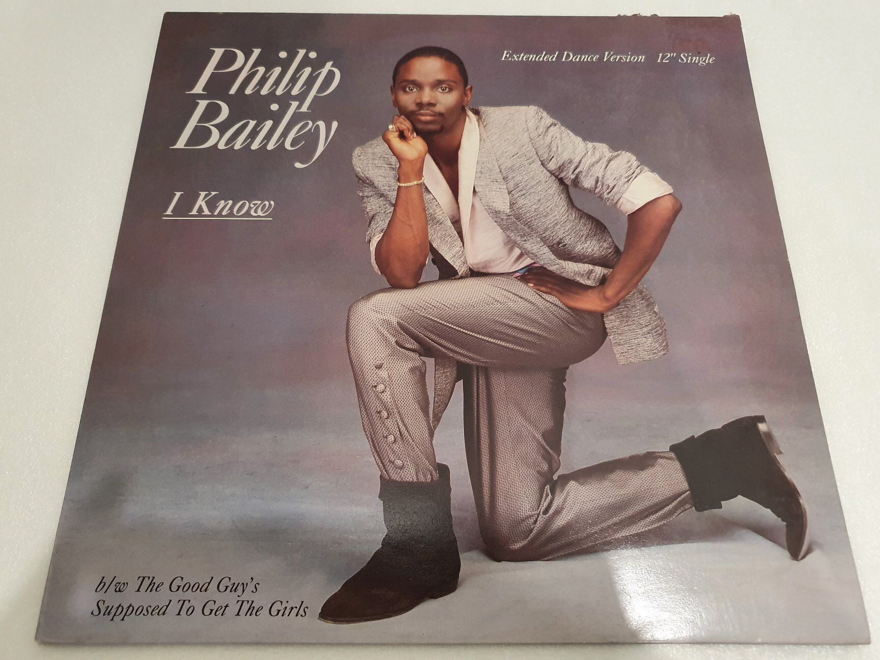 Dischi in vinile: Philip Bailey – I Know (Single, Disco) – Usato da Uster venduto da Vinyl-Leidenschaft