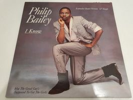 Philip Bailey – I Know (Single, Disco)