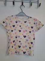 T-Shirt Gr. 134 mit Herzen von Kids