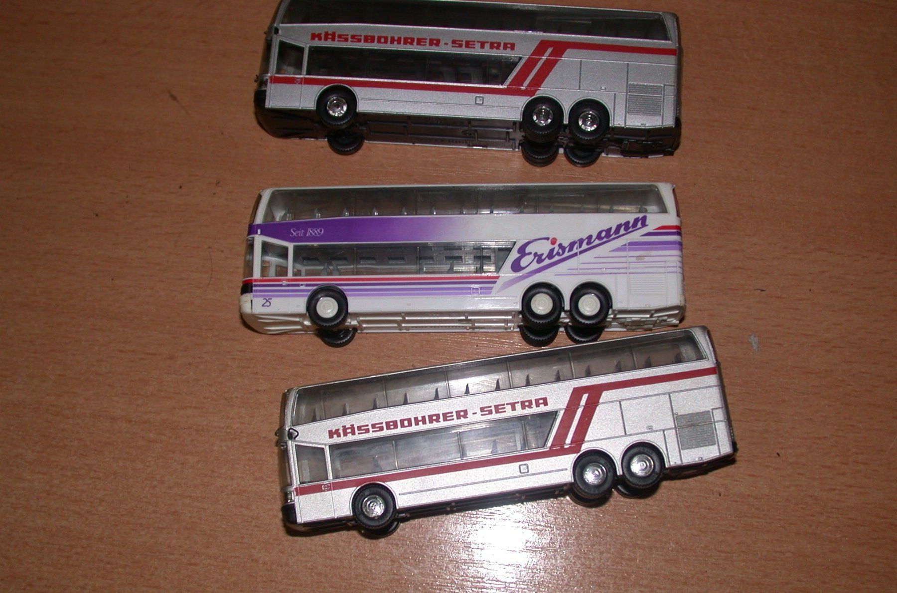 Setra Modellini d'auto: Setra Omnibusse 1:87 - 7 Stück – Usato da Lengnau AG venduto da imf_s96l 3