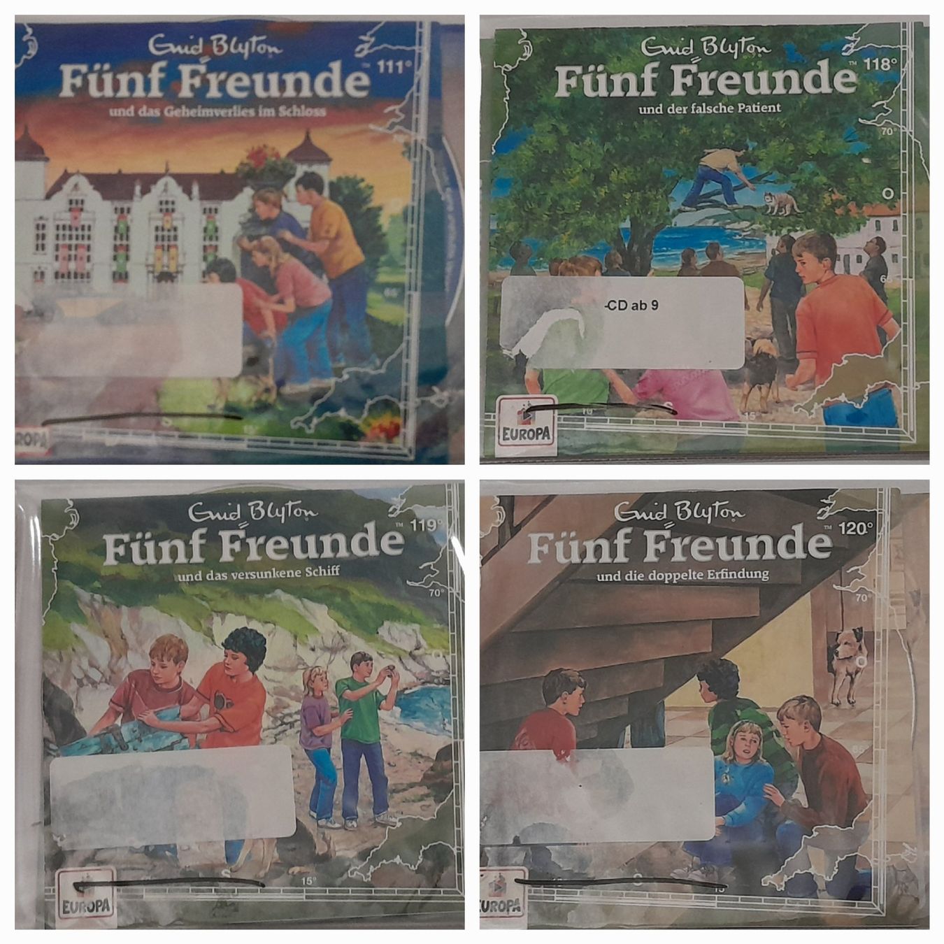 CD: Fünf Freunde - diverse- Hörspiel CD – Difettoso da Zürich venduto da cole15