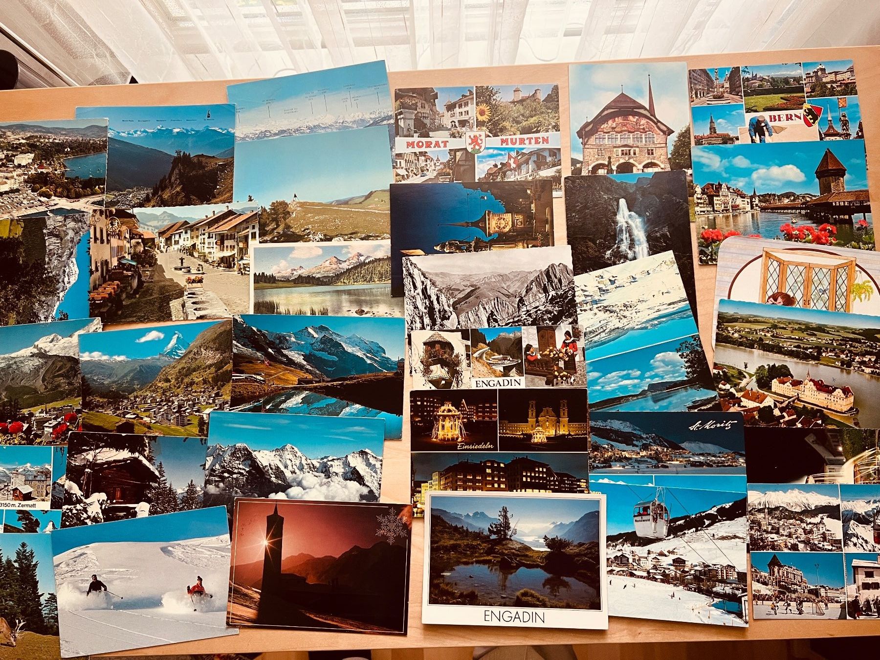 Cartoline postali: Sammlung über 250 Ansichtskarten Schweiz – Usato da Hinwil venduto da Sidi4 6