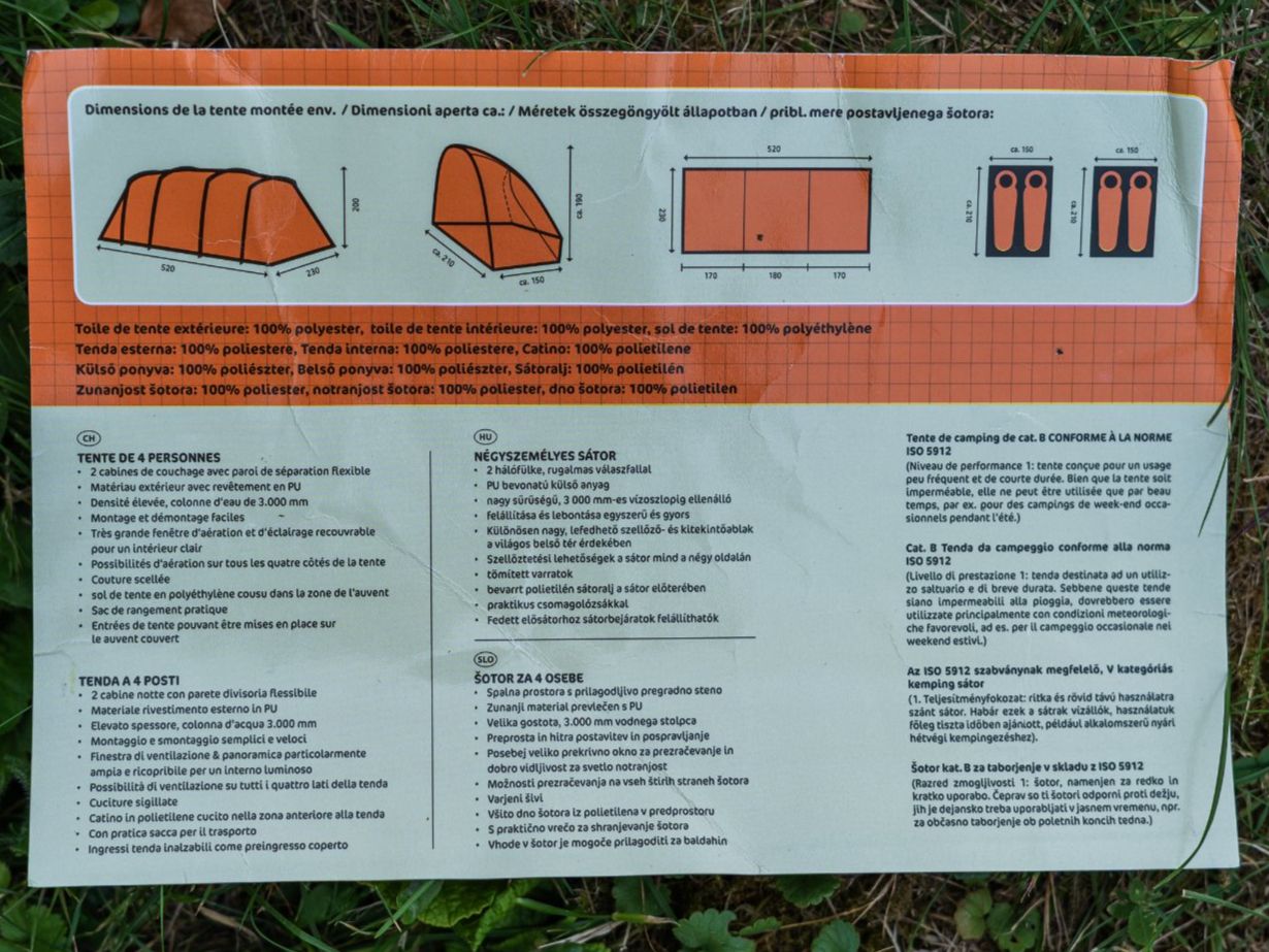 Zelte: 4-Personen Grossraumzelt – Gebraucht aus Ostermundigen von jer_5qfg 1