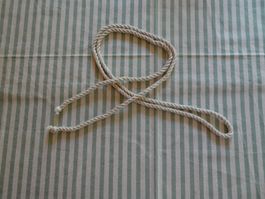 Beige Kordel als Gürtel 1m 68cm lang - 260504