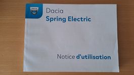 Dacia Spring Electric – Notice d'utilisation