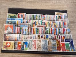 CH-Lot 1970 - 1979 - 156 Stk. - 40 Sätze - Kat. 121.00!