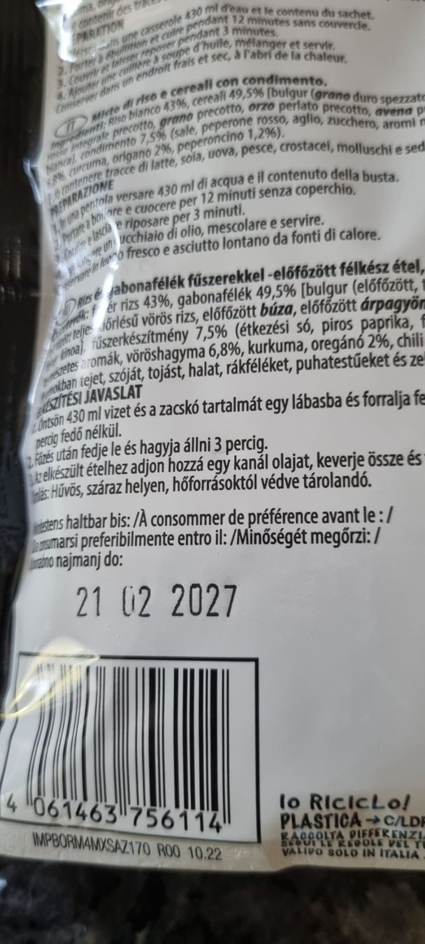 Cibi & Specialità: Gourmet Risotto Messicana Riso e Cereali ungeöffnet – Nuovo (secondo la descrizione) da egliswil venduto da Maggy6 2