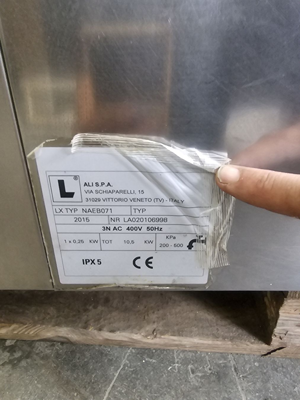 Elettrodomestici da cucina: COMBISTEAMER  LAINOX NABOO – Usato da künten venduto da turbodiscos 3