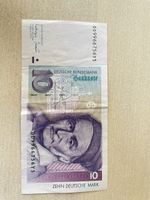 10 Deutsche Mark Banknote.
