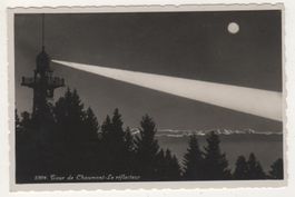 Ansichtskarte Tour de Chaumont-Le réflecteur 1935