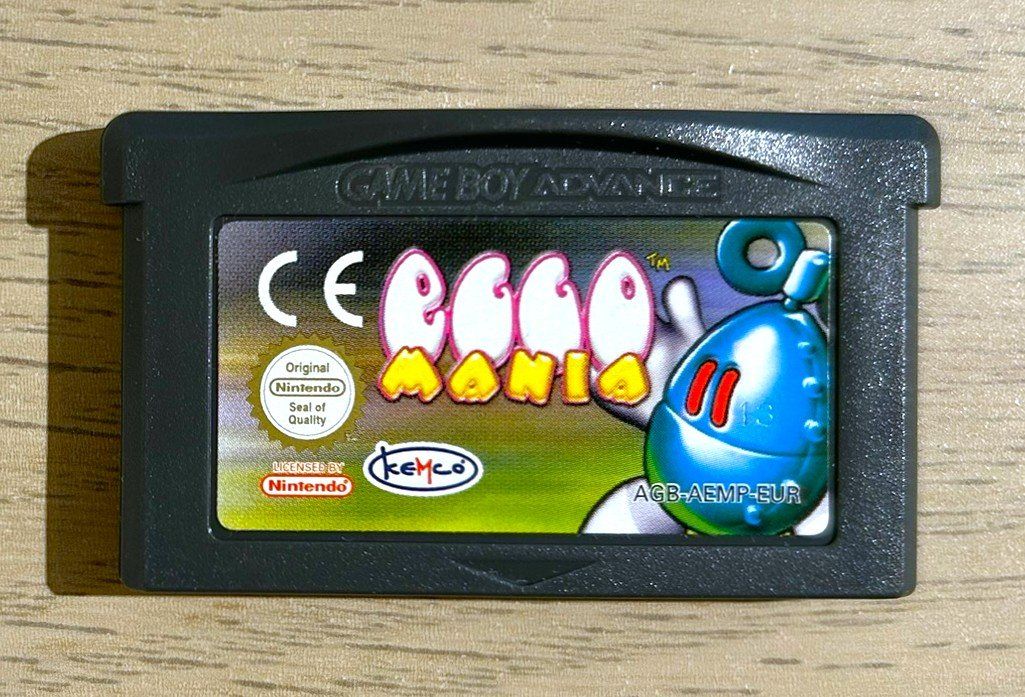 Nintendo Giochi: Eggo Mania Gameboy Advance GBA – Usato da St. Gallen venduto da Alpine.Arcade