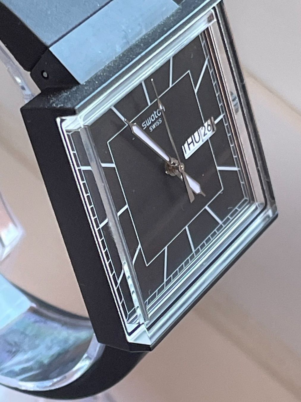Swatch Orologi: Swatch Original Bioceramic WHAT IF Kolektion – Usato da Rorschach venduto da Spektar 1