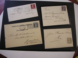 4 KLEINBRIEFLEIN AB 1904