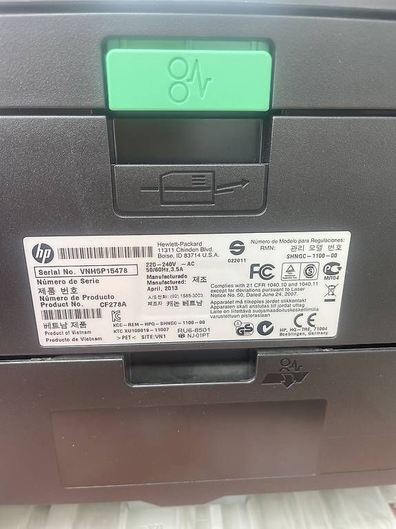 Stampanti: Laser Jet Pro 400 m101 dn  – Usato da Pfäffikon SZ venduto da aerotransport 2