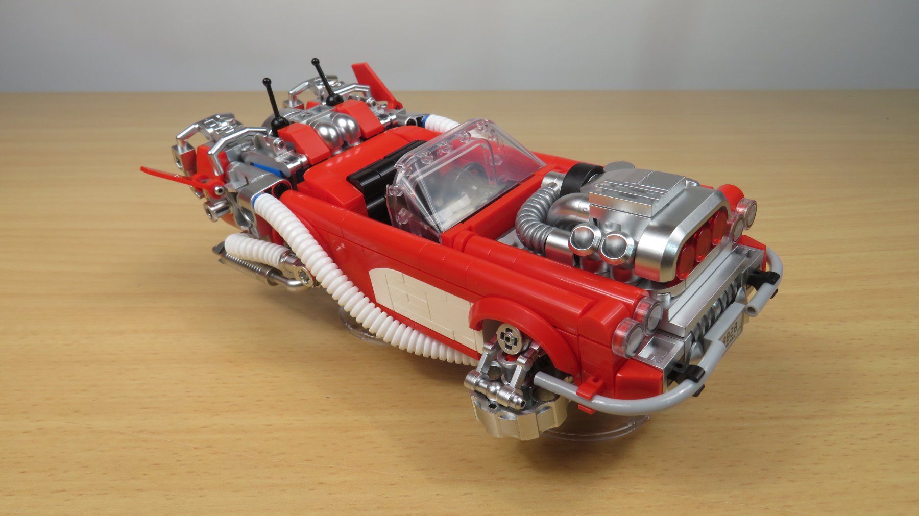 Kit di costruzioni: Powerblock / Happybuild - Corvette C1 - Klemmbausteinset – Nuovo (secondo la descrizione) da Arboldswil venduto da Lubber 6