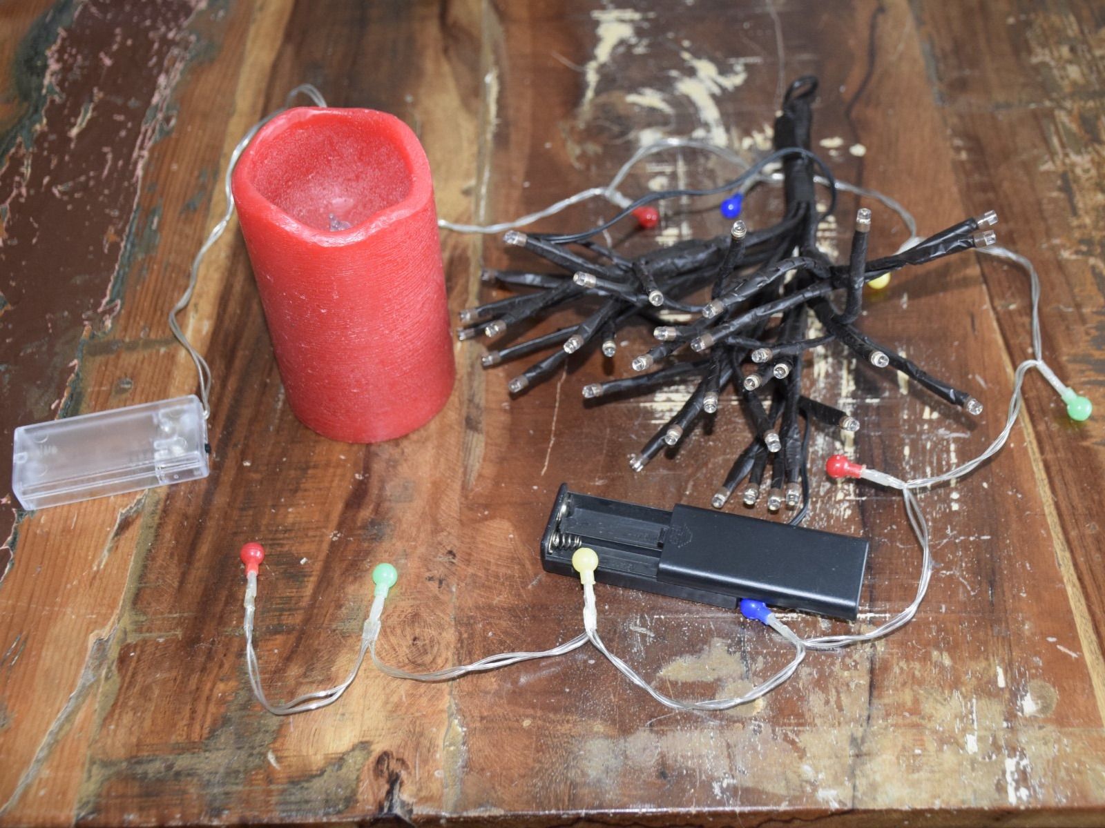Ghirlande e barre luminose: Restposten Lichterkette/ Kerze ohne Batterien – Usato da Wetzikon ZH venduto da Wetzicardo25 3