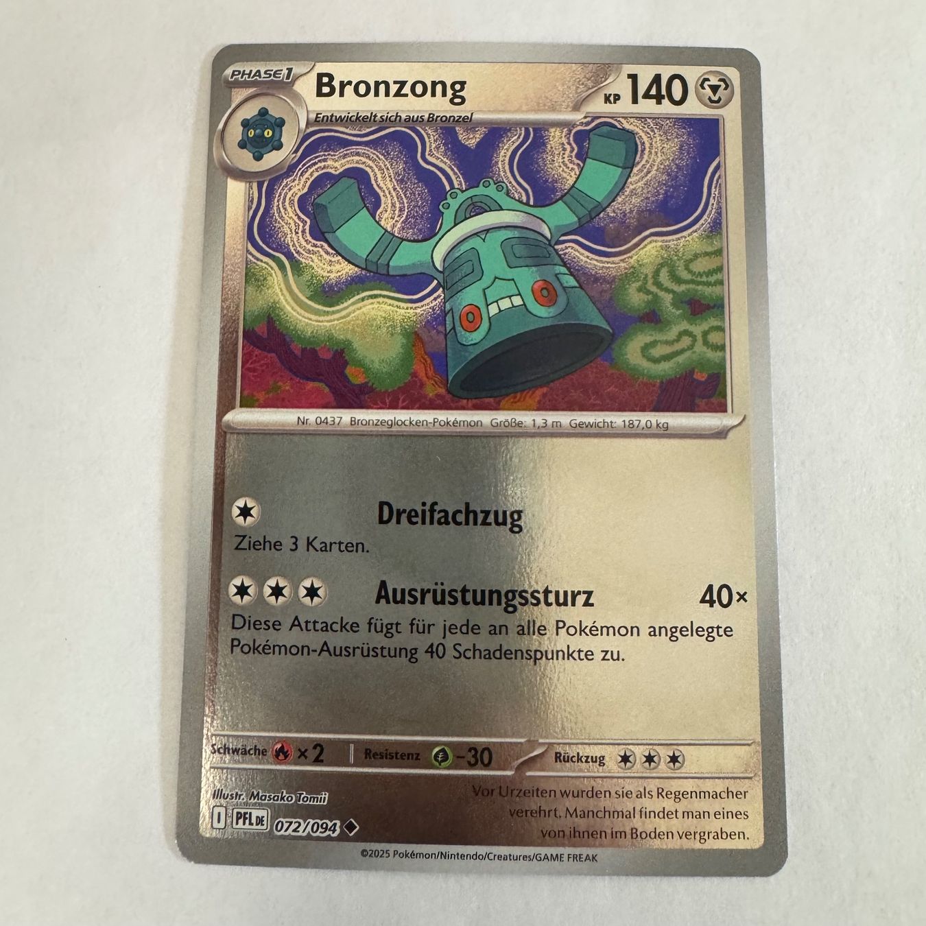 Pokémon Carte collezionabili: Pokémon PFL - Bronzong - 72 / 94 - DE – Nuovo (secondo la descrizione) da Staad SG venduto da miaCards