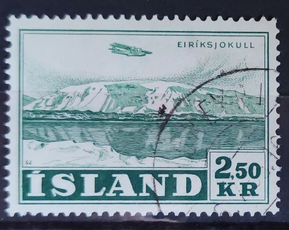 Tutti i francobolli: Briefmarke Island 1952 Airmail – Usato da Lenzburg venduto da Dani_Lenzburg